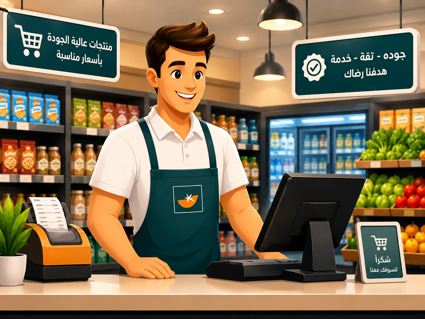 مدقق - تدريب الكاشير